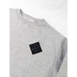 Coalatree Hoodie‎ Men Small Gray  Fleece Pullover Sweatshirt Crewneck Pouch
